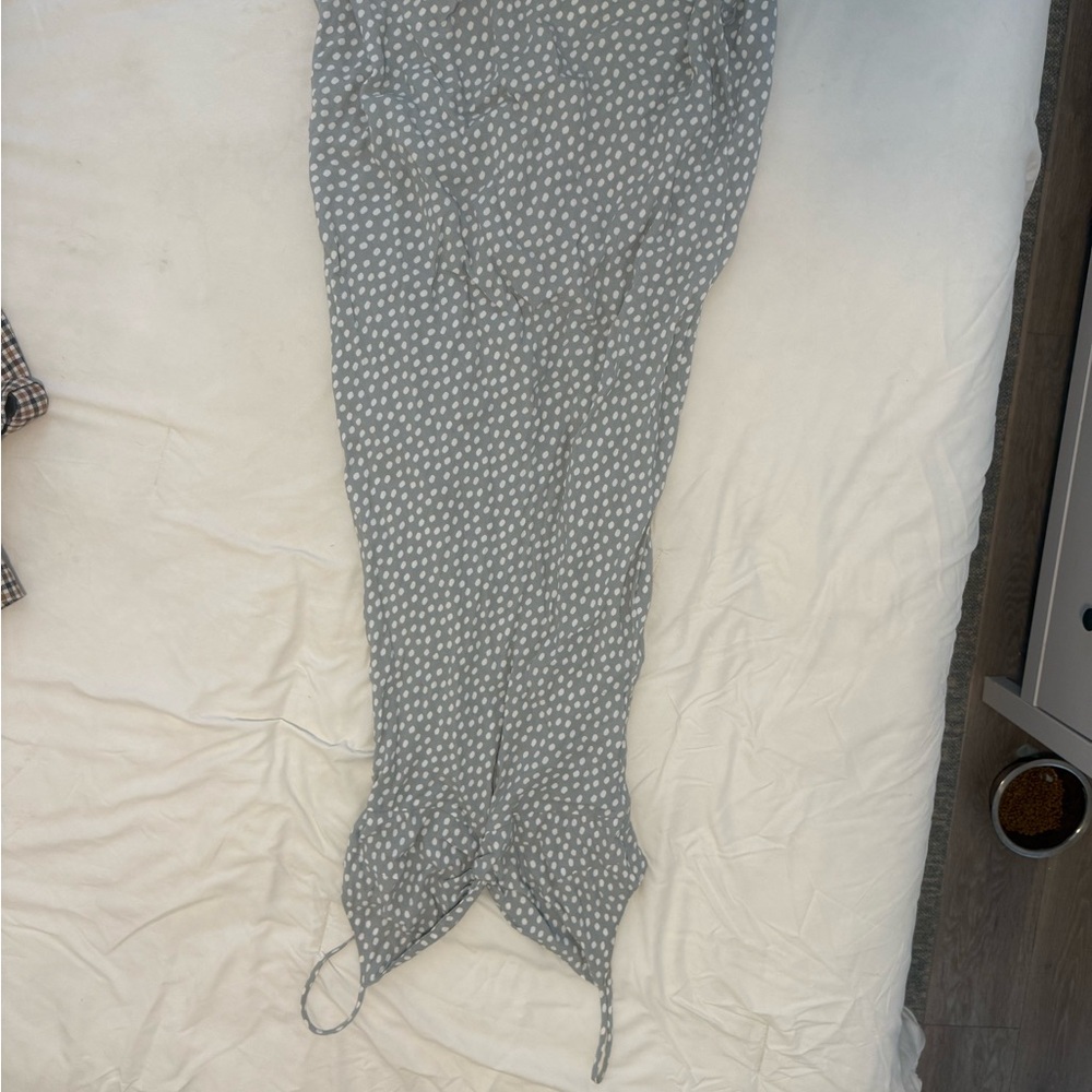 Abercrombie Twist Front Midi Dress - Picture 3 of 8
